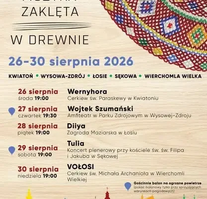Ostatnia sobota wakacji z ziołami i muzyką – program wydarzenia