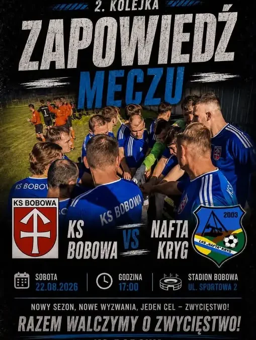 KS Bobowa chce zrehabilitować się przed własną publicznością