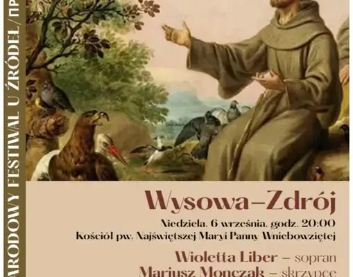Koncert LAUDES w Wysowej-Zdroju – muzyczne spotkanie z franciszkańskim zachwytem
