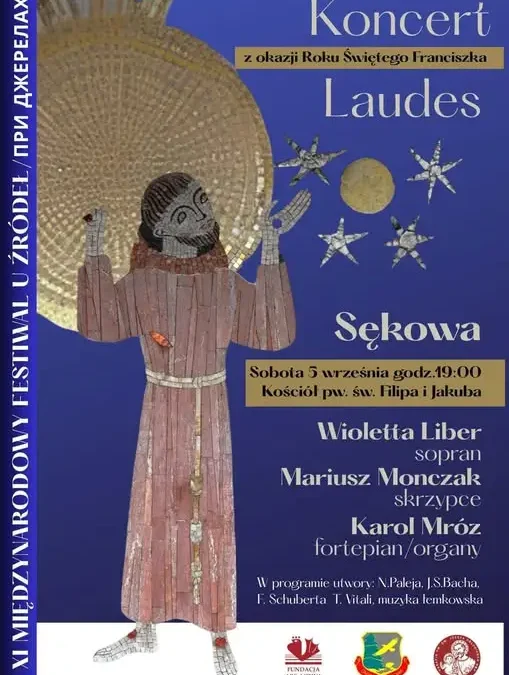 Koncert „Laudes” w Sękowej uczci 800. rocznicę śmierci św. Franciszka