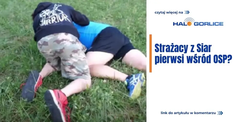 OSP Siary wśród pionierów: dron dostarczy AED na miejsce zdarzenia
