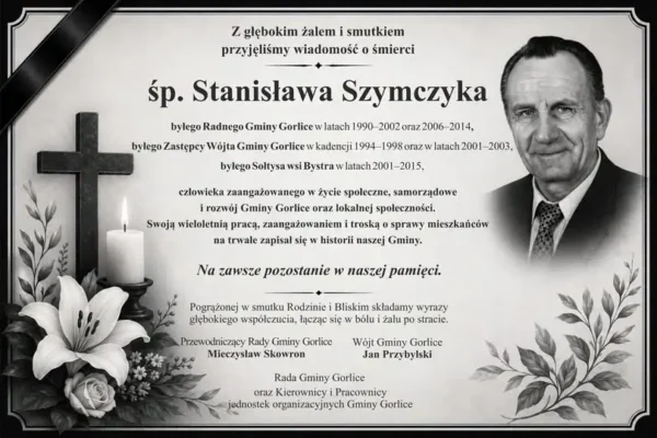 Odszedł Stanisław Szymczyk, były radny i zastępca wójta Gminy Gorlice
