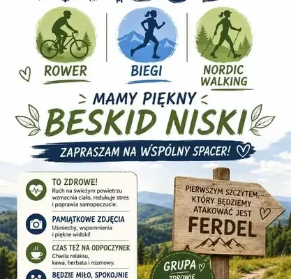 Roczny projekt „Sztuka, Sport i Zdrowie” w gminie Sękowa – Katarzyna Zając zaprasza na wspólne aktywności