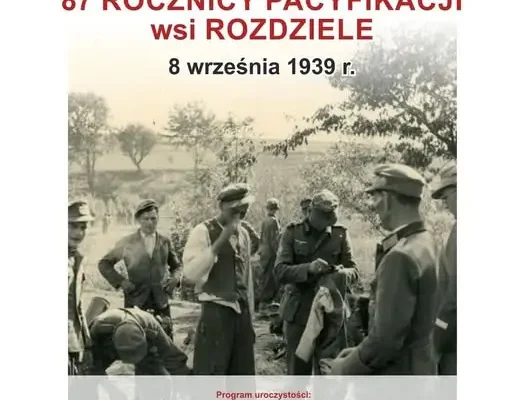 87. Rocznica Pacyfikacji Rozdziela – uroczyste obchody 12 września