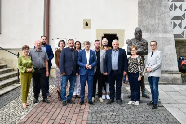 Węgierska delegacja z wizytą w Bieczu w ramach projektu Królewski Szlak Wina