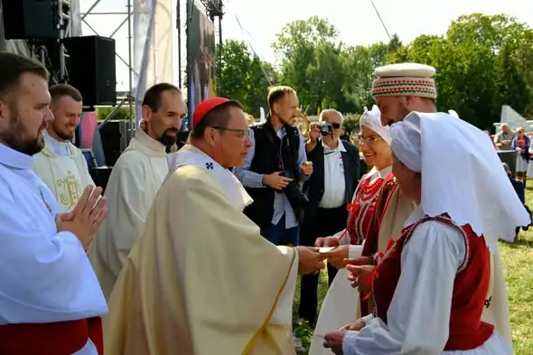 Zespół Beskidy z Gminy Gorlice wyróżniony na Dożynkach Wojewódzkich w Krakowie