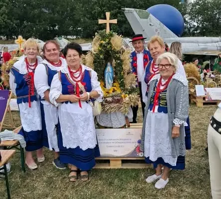 Zespół „Beskidy” z Dominikowic wyróżniony na Dożynkach Województwa Małopolskiego