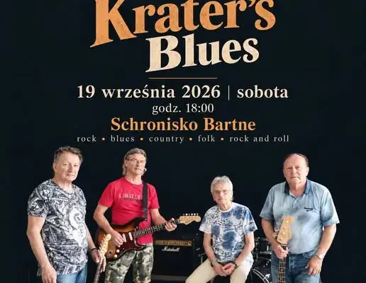 Pożegnanie lata w Schronisku Bartne – koncert The Krater’s Blues