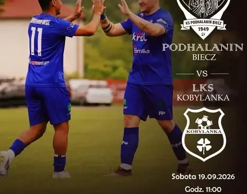 Derbowe emocje w Bieczu – Podhalanin podejmuje LKS Kobylanka