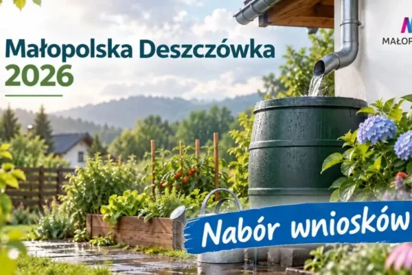 Gorlice: rusza nabór wniosków o zbiorniki na deszczówkę 500 litrów