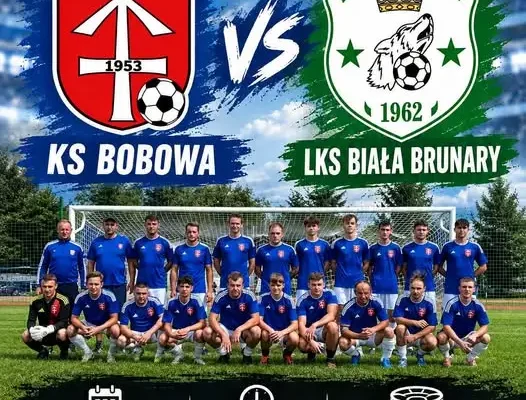 KS Bobowa zmierzy się z LKS Biała Brunary w 7. kolejce A Klasy