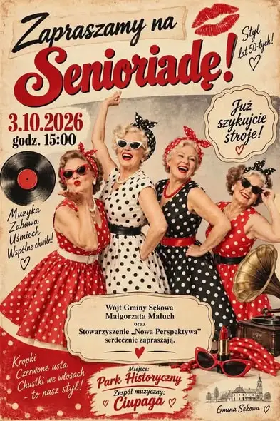 Senioriada w Sękowej z gwiazdami telewizji – już w sobotę!