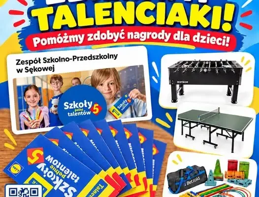 Zbiórka Talenciaków w szkole i przedszkolu – czas na ostatnie kupony!