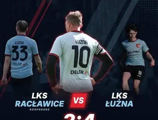 LKS Łużna wygrywa w Racławicach 4:2 mimo osłabionego składu