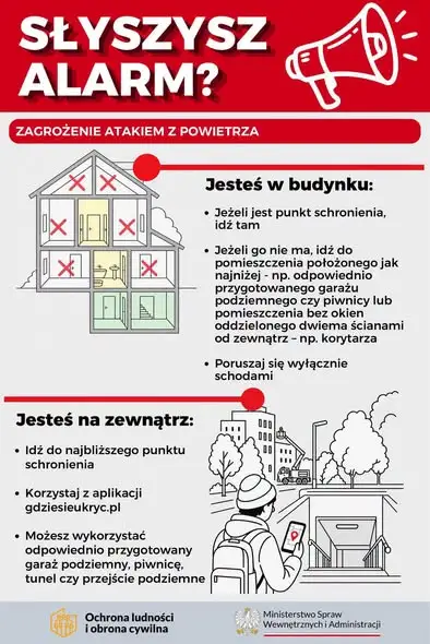 Alert RCB i sygnał alarmowy – jak się zachować? Instrukcja krok po kroku