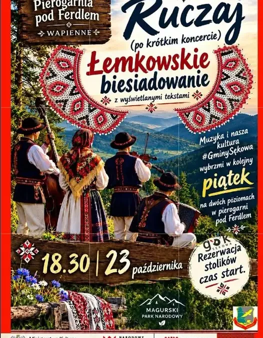 Łemkowskie biesiadowanie w Pierogarni pod Ferdlem – już w piątek!