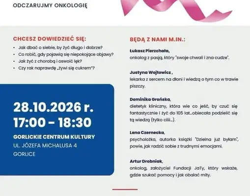 Bezpłatna konferencja o profilaktyce onkologicznej w Gorlicach