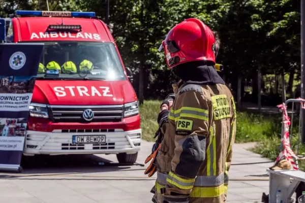 Korczyna: strażacy z Biecza i Gorlic pomagali zespołowi ratownictwa medycznego